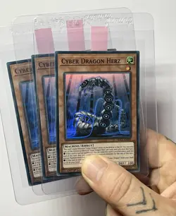 (Set Of 3) Cyber Dragon Hertz SDCS-EN009 (NM) Super Rare 1st Edition YuGiOh! - Image 3