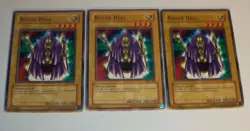 3X Rogue Doll SDK-008 - Yugioh Yu Gi Oh! 3 Playset - Image 1