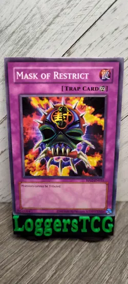 Yu-Gi-Oh! Mask of Restrict / RP02-EN031 UNLIMITED NM REPRINT - Image 1