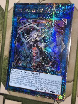 YuGiOh SKY STRIKER ACE - SHIZUKU Quarter Century Secret Rare RA03-EN043 - Image 1