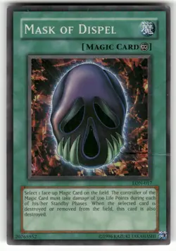 Mask of Dispel Labyrinth of Nightmare (Worldwide English) Super Rare Yugioh HP - Image 1