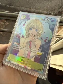 Stussy One Piece TCG OP13-110 SR Alt Art NM English OP13 Bandai Card Game - Image 1