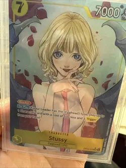 Stussy One Piece TCG OP13-110 SR Alt Art NM English OP13 Bandai Card Game - Image 3