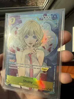 Stussy One Piece TCG OP13-110 SR Alt Art NM English OP13 Bandai Card Game - Image 4
