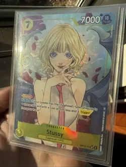 Stussy One Piece TCG OP13-110 SR Alt Art NM English OP13 Bandai Card Game - Image 5