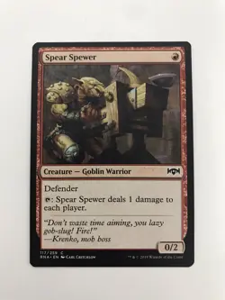 Spear Spewer MTG Magic the Gathering Card NM Near Mint RNA - Image 1