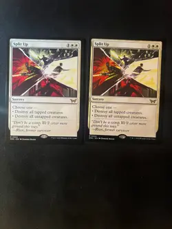 Split Up x2 [Duskmourn] Magic MTG Cards Near Mint - Image 1