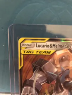Pokemon TCG Lucario Melmetal GX Card Unbroken Bonds Full Art 120/214 - Image 3