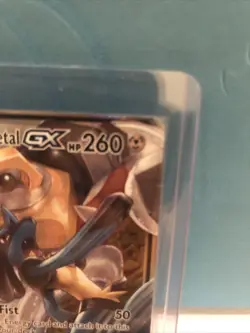 Pokemon TCG Lucario Melmetal GX Card Unbroken Bonds Full Art 120/214 - Image 4