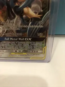 Pokemon TCG Lucario Melmetal GX Card Unbroken Bonds Full Art 120/214 - Image 5