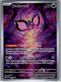 Pecharunt SVP 129 SV: Scarlet & Violet Promo Cards - Pokemon Card - NM - Image 1