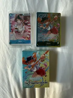 ONE PIECE Card Game - Nami OP11-041 Leader - LEARN TOGETHER LD-01 - NM - Image 1