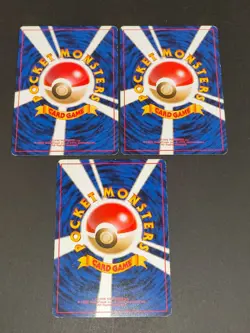 Dark Vaporeon 134 Jolteon 135 Flareon 136 Pokemon Card Japanese Old Back eb208 - Image 5