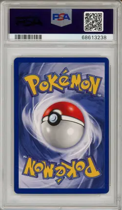 Pokemon Card Jigglypuff Glossy Grey Star Promo 1999 PSA 8 NM-MT - Image 2