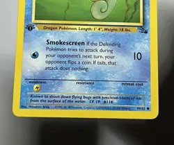 Horsea 49/62 (LP) 1st Edition Common Fossil Set 1996 WOTC Pokemon Card - Image 4