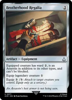 FOIL - Brotherhood Regalia - Universes Beyond: Assassin's Creed - Image 1