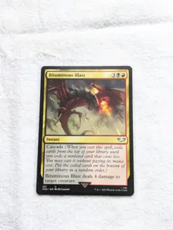 Bituminous Blast - Magic the Gathering, MtG, Warhammer 40k, Used, Single - Image 1