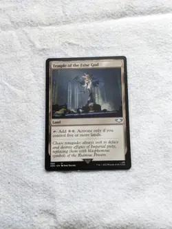 Temple of the False God - Magic the Gathering, MtG, Warhammer 40k, Used, Single - Image 1