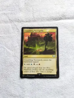Crumbling Necropolis - Magic the Gathering, MtG, Warhammer 40k, Used, Single - Image 1
