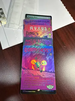 MTG Goblin & Squabblin' Secret Lair FOIL Edition opened w envelope - Image 1