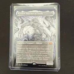 Magic the Gathering Kozilek Butcher of Truth Borderless Double Masters #336 - Image 1