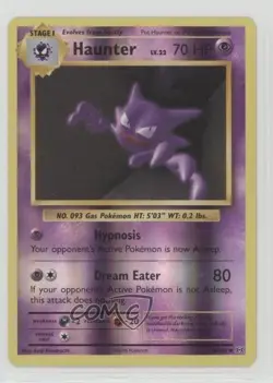 Haunter Reverse Foil Pokemon XY Evolutions 20th Anniversary #48 - Image 1