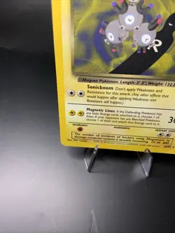 Dark Magneton 28/82 Team Rocket Non Holo Rare Pokemon TCG MP Small Crease - Image 5