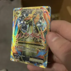 M Charizard EX 101/108 Full Art Pokemon Evolutions Holo Rare - Image 5
