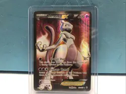 Pokemon XY Breakthrough Mewtwo EX 158 Full Art Holo Foil 2015 LP - Image 2
