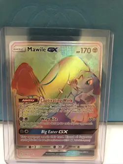 Mawile GX 246/236 Secret Rainbow Rare Unified Minds Pokemon TCG - Image 1