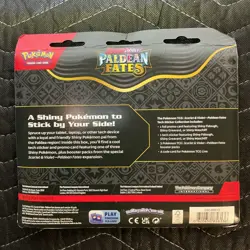 Pokemon TCG Paldean Fates Tech Sticker Collection - Fidough NEW SEALED - Image 2