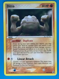 Pokemon - Ditto (Geodude) 62/113 [Delta Species Set] *Lightly Played - LP* - Image 1