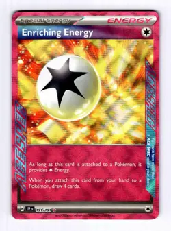 Enriching Energy SV08: Surging Sparks #191 (2024) ACE SPEC Rare Holo NM Pokemon - Image 1