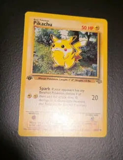 Pokemon TCG Pikachu Jungle 60/64 Regular 1st Edition NM - Image 3