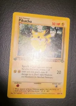 Pokemon TCG Pikachu Jungle 60/64 Regular 1st Edition NM - Image 4