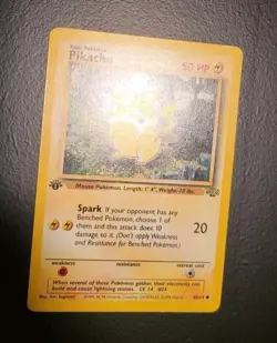 Pokemon TCG Pikachu Jungle 60/64 Regular 1st Edition NM - Image 5