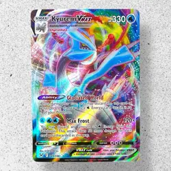 Pokemon TCG -Kyurem VMAX 049/196 Holo Ultra Rare Sword & Shield-Lost Origin (NM) - Image 1