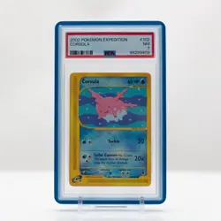 Pokemon Corsola #102 2002 Expedition - PSA 7 NM - Image 1