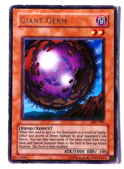Giant Germ Yu-Gi-Oh Magic Ruler Fiend Effect Rare - Image 1