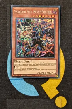 MP24-EN140 Vanquish Soul Heavy Borger Prismatic Secret Rare 1st Edition YuGiOh - Image 1