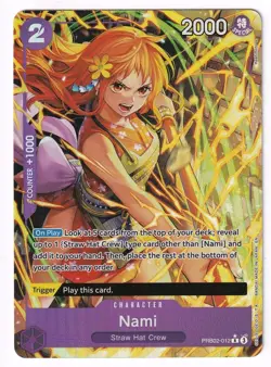 One Piece Card Game - Nami PRB02-012 Premium Booster The Best Vol.2 Alt Alt - Image 2