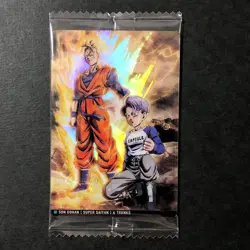 S3638 Son Gohan & Trunks R Japanese Dragon Ball Itajaga Vol.8 Card Sealed Bandai - Image 1