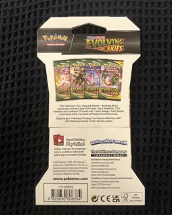 Evolving Skies Umbreon Sleeved Booster Pack New Sealed Pokemon Card TCG - Image 2