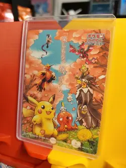 Pokemon Card Spring Pokeka 2021 Sword Shield Sticker Seal Pikachu Japanese h397 - Image 2