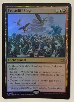 Frostcliff Siege Foil - Tarkir: Dragonstorm: MTG - Image 1