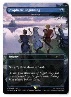 Prophetic Beginning NM* BORDERLESS Game Day And Store 0039 mtg -UnltdCards - Image 1