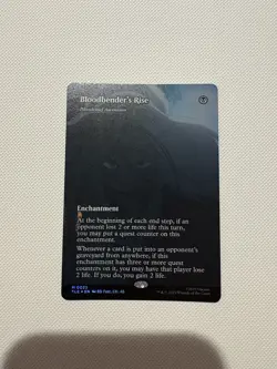 Bloodbender's Rise Borderless Foil Avatar The Last Airbender MTG TLE #0023 - Image 1