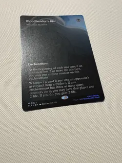 Bloodbender's Rise Borderless Foil Avatar The Last Airbender MTG TLE #0023 - Image 2