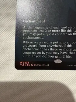 Bloodbender's Rise Borderless Foil Avatar The Last Airbender MTG TLE #0023 - Image 3