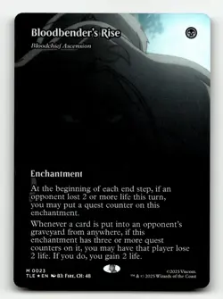 Bloodbender's Rise - Bloodchief Ascension (Borderless) 23 Foil M Avatar: The Las - Image 1